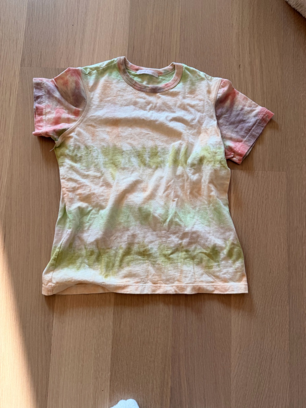 John Elliott Tie-Dye Short Sleeve Tee Sz 0